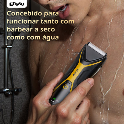 Aparador Corporal 2 em 1 ENSSU Pro Amarelo - BraiLock™ IPX7 Display Digital