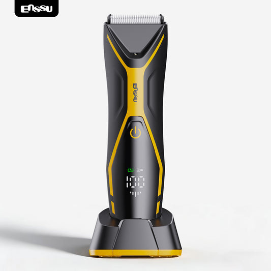 Aparador Corporal 2 em 1 ENSSU Pro Amarelo - BraiLock™ IPX7 Display Digital