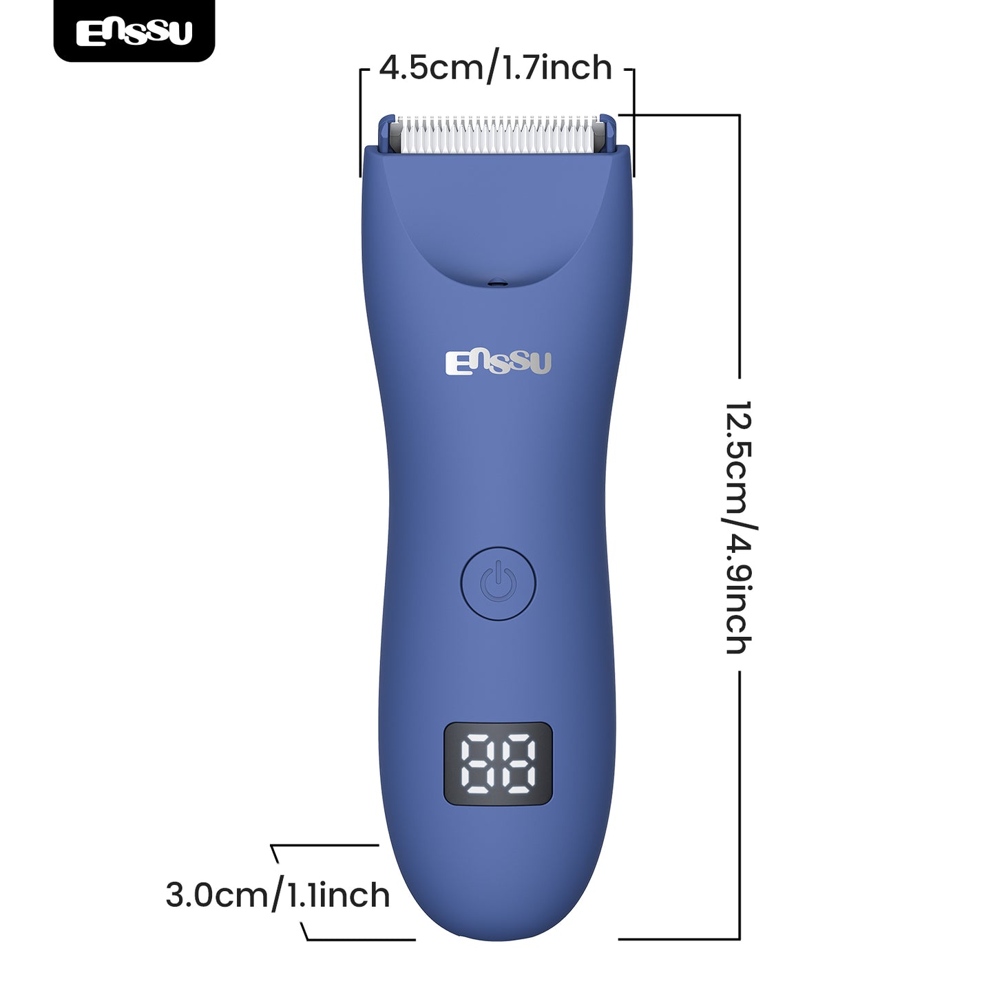 Aparador ENSSU Pro Azul - Display Digital Lanterna IPX7 BraiLock™