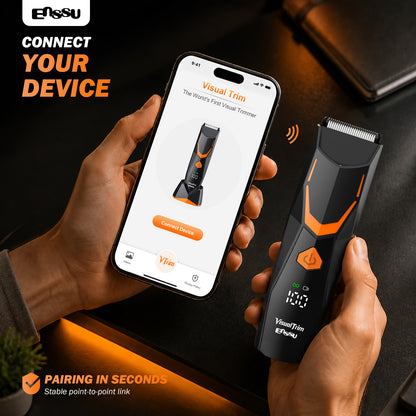 Aparador de Pelos Inteligente com Câmera HD e Visualização em Tempo Real pelo Celular
