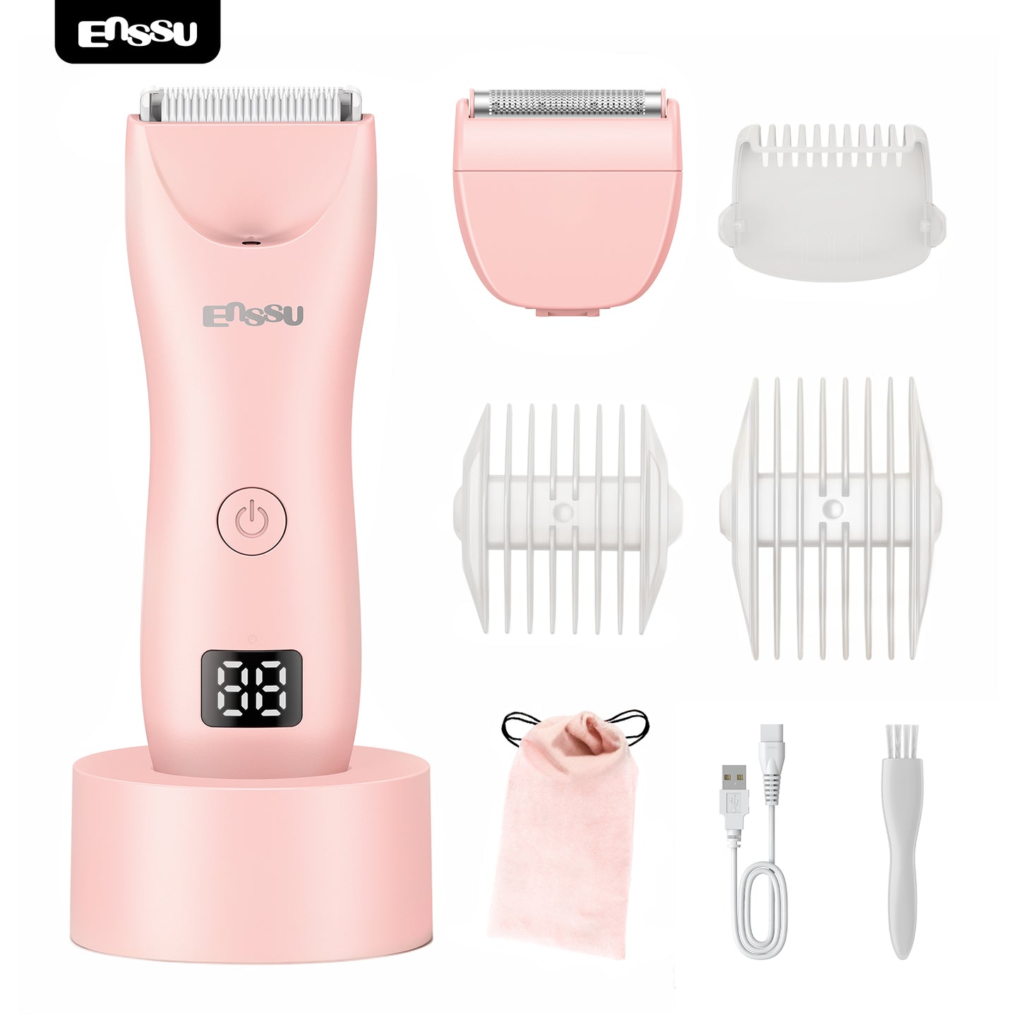 Aparador Feminino ENSSU Pro Rosa - Display Digital IPX7 Cerâmica