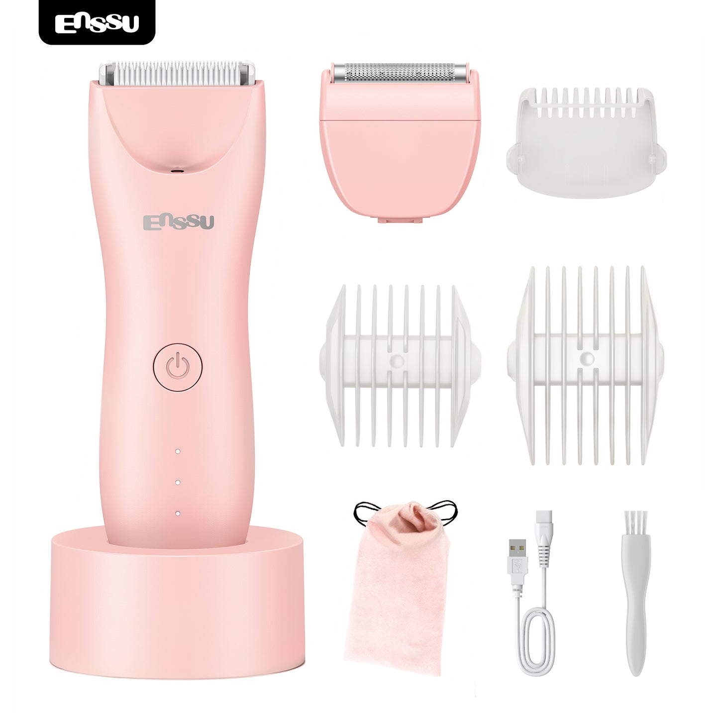 Aparador Feminino 2 em 1 ENSSU Ultra Rosa - BraiLock™ LED IPX7