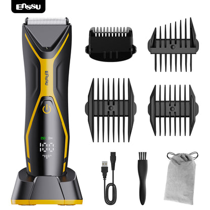 Aparador Corporal 2 em 1 ENSSU Pro Amarelo - BraiLock™ IPX7 Display Digital