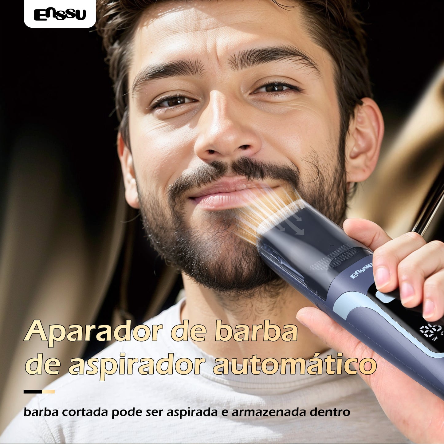 Aparador Sucção ENSSU Max Azul - Display Digital 20mm IPX7 Cerâmica