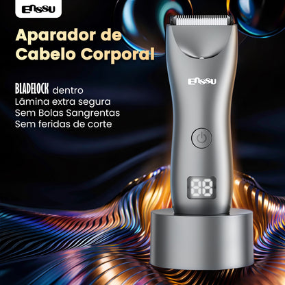 Aparador Corporal ENSSU Pro Cinza - Display Numérico 60min IPX7