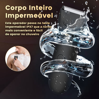 Aparador 2 em 1 ENSSU Ultra Preto - BraiLock™ Base LED IPX7