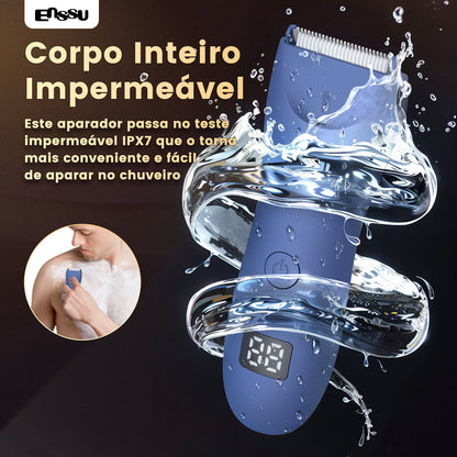 Aparador ENSSU Pro Azul - Display Digital Lanterna IPX7 BraiLock™