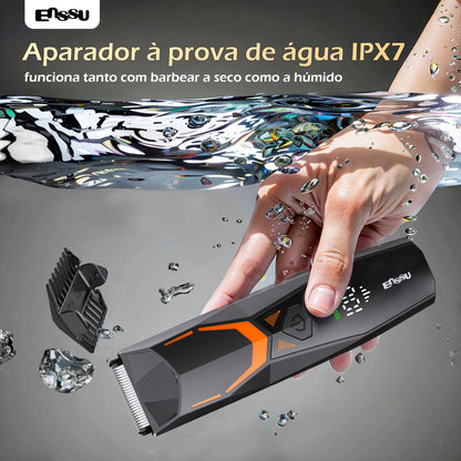 Aparador Precisão ENSSU Pro Laranja - Display Digital Pentes Especiais IPX7