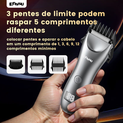 Aparador Corporal ENSSU Pro Cinza - Display Numérico 60min IPX7