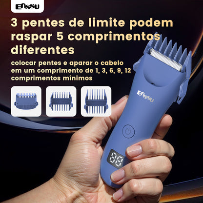Aparador ENSSU Pro Azul - Display Digital Lanterna IPX7 BraiLock™