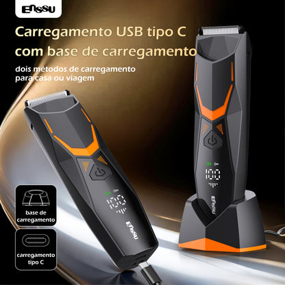Aparador Precisão ENSSU Pro Laranja - Display Digital Pentes Especiais IPX7