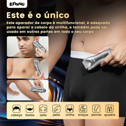 Aparador Corporal ENSSU Pro Cinza - Display Numérico 60min IPX7