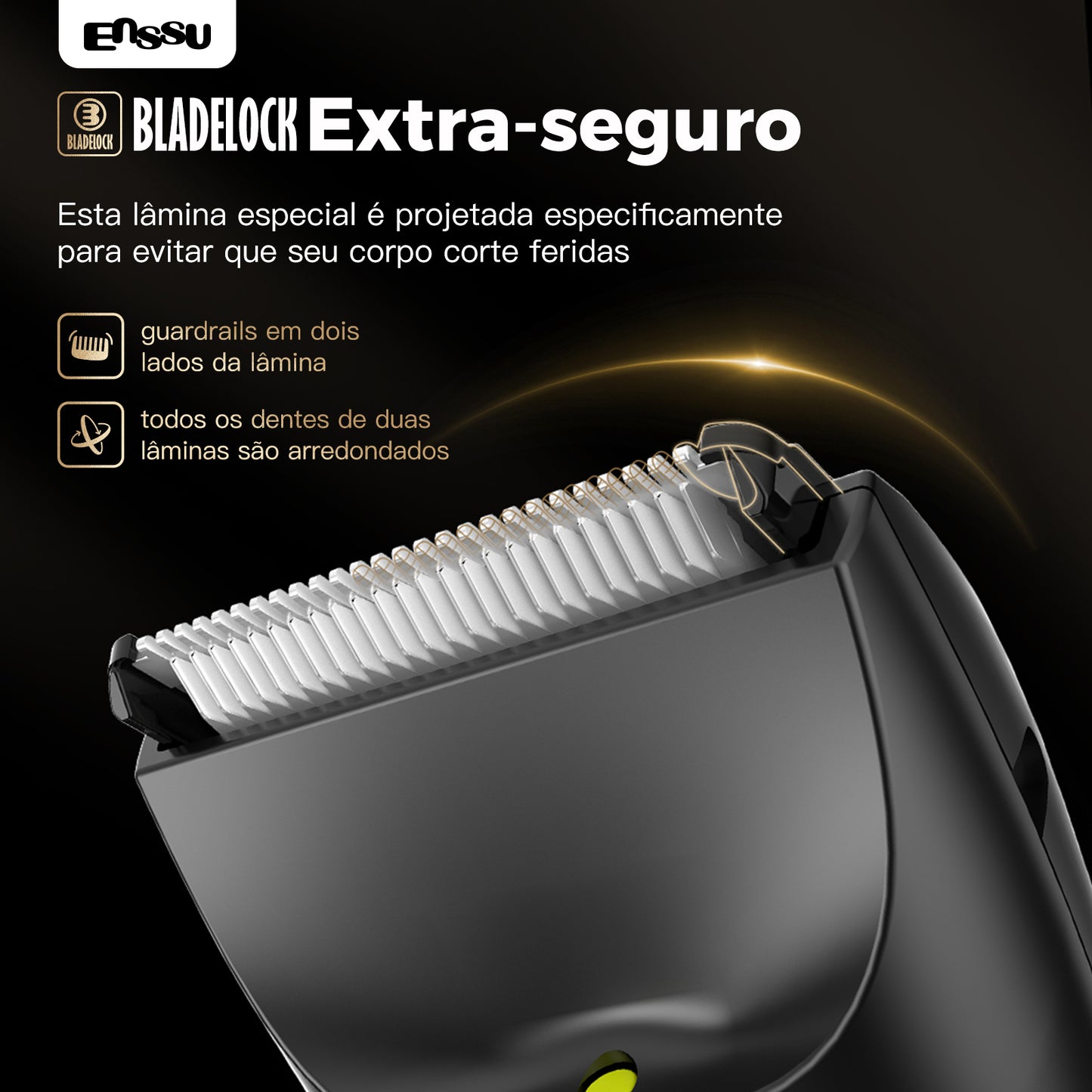 Aparador Pro ENSSU Verde - Display Digital Lanterna Pentes IPX7