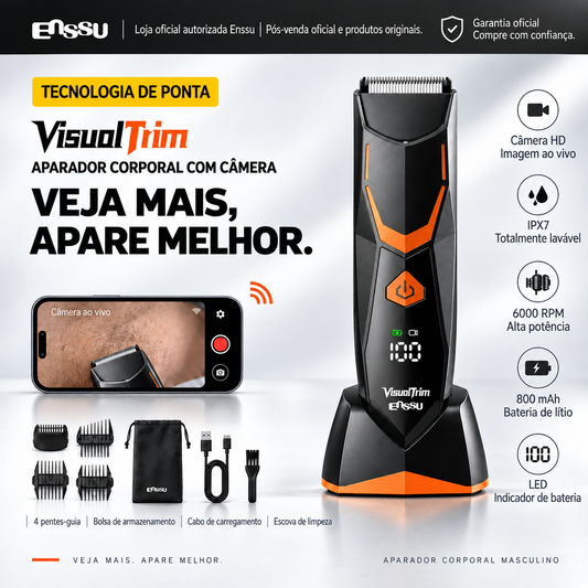 ENSSU Vtrim – Aparador Corporal com Câmera e Visualização em Tempo Real