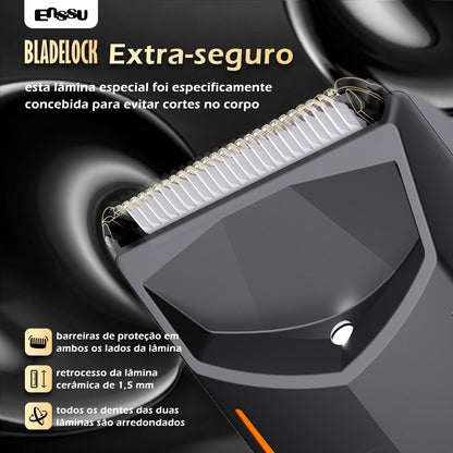 Aparador Precisão ENSSU Pro Laranja - Display Digital Pentes Especiais IPX7