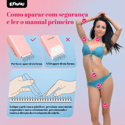 Aparador Feminino ENSSU Ultra Rosa - Cerâmica IPX7 LED Display