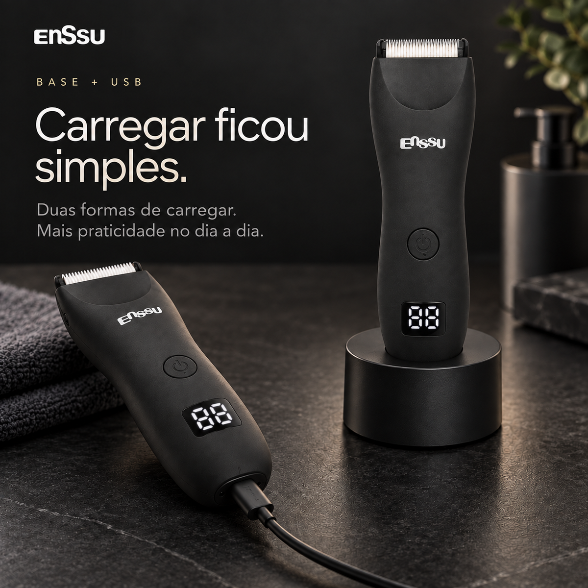 Aparador Corporal ENSSU Pro Preto