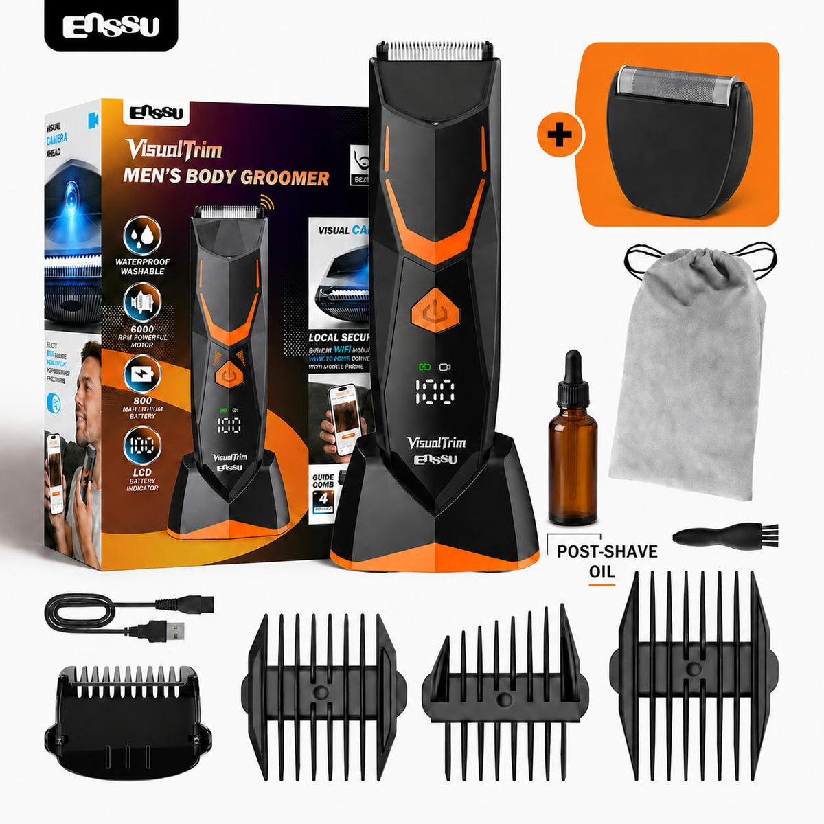 ENSSU Vtrim – Aparador Corporal com Câmera e Visualização em Tempo Real