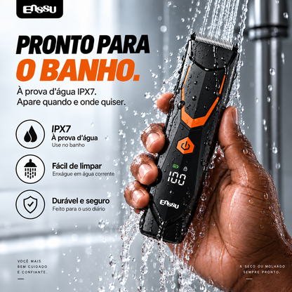 Aparador de Pelos Inteligente com Câmera HD e Visualização em Tempo Real pelo Celular